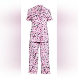 Secret Treasures NEW Pink Floral Capri Pajama Set - Small (4-6)